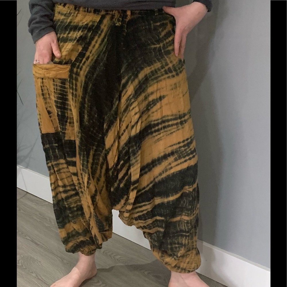 BNWT Tie Dye Baggy Meditation Boho Baggy Pants